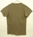 画像3: 80'S アメリカ軍 US ARMY "ALL COTTON" シングルステッチ 半袖 Tシャツ ブラウン (VINTAGE)