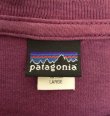 画像4: 90'S PATAGONIA 黒タグ シングルステッチ 半袖 Tシャツ ダークパープル USA製 (VINTAGE)