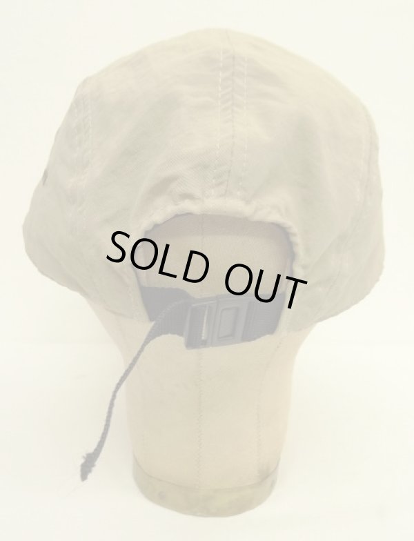 画像4: 90'S NORDIC GEAR "SUPPLEX NYLON" ロングビル キャップ タン USA製 (DEADSTOCK)