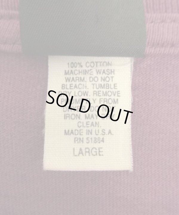 画像5: 90'S PATAGONIA 黒タグ シングルステッチ 半袖 Tシャツ ダークパープル USA製 (VINTAGE)