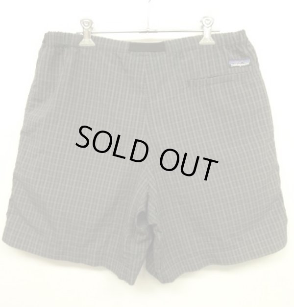 画像5: 90'S PATAGONIA  ベルト付き ナイロン リバーショーツ チェック柄 (VINTAGE)