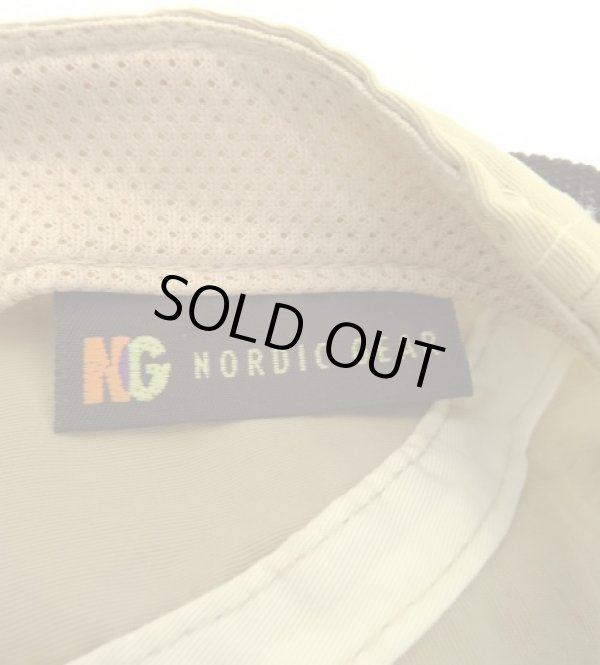 画像6: 90'S NORDIC GEAR "SUPPLEX NYLON" ロングビル キャップ タン USA製 (DEADSTOCK)