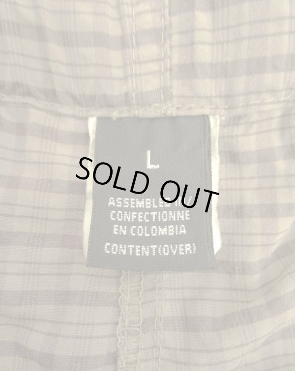 画像2: 90'S PATAGONIA  ベルト付き ナイロン リバーショーツ チェック柄 (VINTAGE)