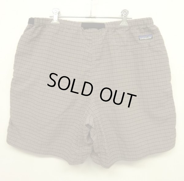 画像5: 90'S PATAGONIA  ベルト付き ナイロン リバーショーツ チェック柄 (VINTAGE)