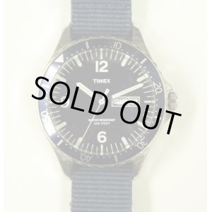 画像: J.CREW x TIMEX ダイバーズウォッチ ネイビー (USED)