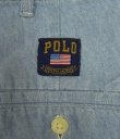 画像6: 90'S RALPH LAUREN ツープリーツ シャンブレーショーツ ブルー USA製 (VINTAGE)