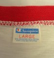 画像2: 70'S CHAMPION "PHILLIES" バータグ 染み込みプリント リンガーTシャツ ホワイト USA製 (VINTAGE)