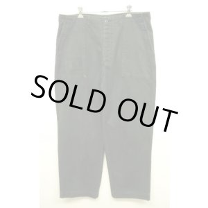 画像: 90'S RALPH LAUREN "POLO SPORT" アジャスターボタン付き ベイカーパンツ ブラック (VINTAGE)