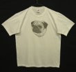 画像1: 80'S EARL SHERWAN "PUG" シングルステッチ 半袖 Tシャツ ホワイト USA製 (VINTAGE)