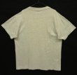 画像4: 90'S KERMIT CLEIN シングルステッチ 半袖 Tシャツ ヘザーグレー USA製 (VINTAGE)
