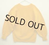 画像: 90'S CHAMPION 刺繍タグ 目無し リバースウィーブ 無地 イエロー XL USA製 (VINTAGE)