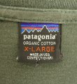 画像2: 90'S PATAGONIA 黒タグ オーバルロゴ刺繍 長袖 ポケット付きTシャツ オリーブ USA製 (VINTAGE)