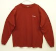 画像4: 90'S PATAGONIA BENEFICIAL T'S バックプリント 長袖 Tシャツ レンガ USA製 (VINTAGE)