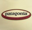 画像3: 90'S PATAGONIA 黒タグ オーバルロゴ バックプリント 長袖 Tシャツ ホワイト USA製 (VINTAGE)