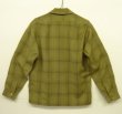 画像4: 60'S PENDLETON "SIR PENDLETON" ウール 長袖 オープンカラーシャツ チェック柄 USA製 (VINTAGE)