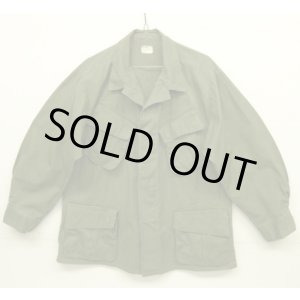 画像: 70'S アメリカ軍 US ARMY "JUNGLE FATIGUE" リップストップ ファティーグジャケット M-SHORT (VINTAGE)