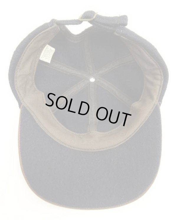 画像5: 90'S BANANA REPUBLIC 旧タグ ウール/レザー キャップ USA製 (DEADSTOCK)