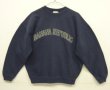 画像1: 90'S BANANA REPUBLIC 旧タグ クルーネック スウェット ネイビー USA製 (VINTAGE)