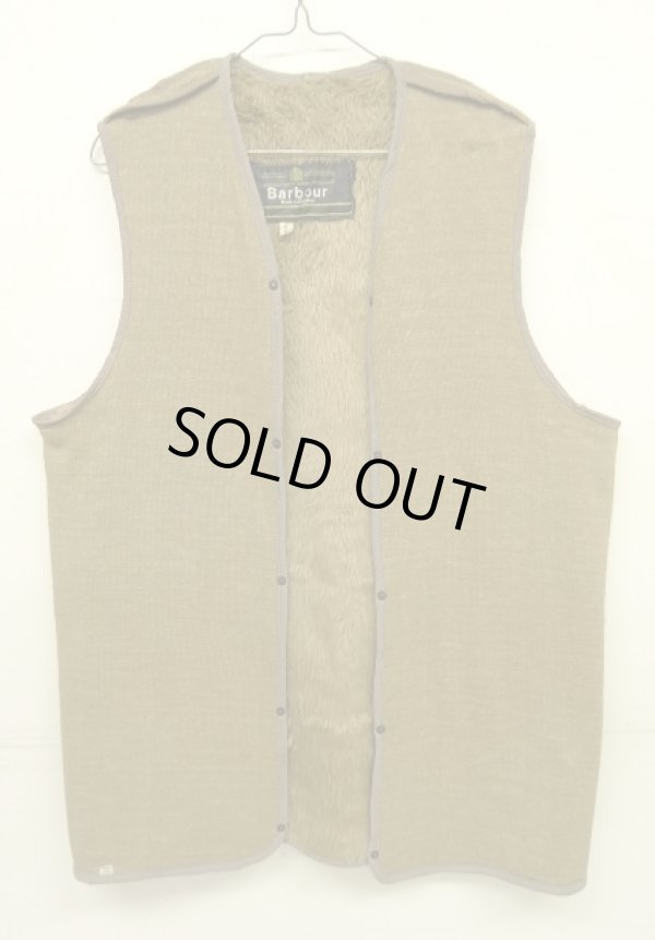 画像4: 70'S BARBOUR 1クレスト "ACRYLIC LINING" ライナーベスト イングランド製 (VINTAGE)