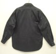 画像3: 80'S LL Bean "CHAMOIS CLOTH SHIRT" 長袖 シャモアクロスシャツ ネイビー USA製 (VINTAGE)