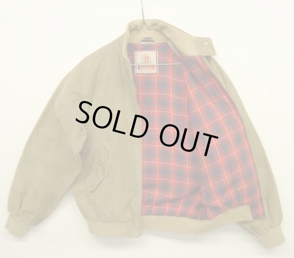 画像5: 80'S BARACUTA G9 コーデュロイ ハリントンジャケット タン AEROジップ イングランド製 (VINTAGE)