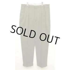 画像: 90'S RALPH LAUREN ウィップコード ツープリーツ スラックス トラウザーズ カーキ (VINTAGE)