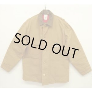 画像: 80'S CARHARTT 裏地キルティング ダックジャケット ブラウン USA製 (VINTAGE)