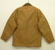 画像4: 80'S CARHARTT 裏地キルティング ダックジャケット ブラウン USA製 (VINTAGE)