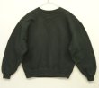 画像1: 80'S LL Bean by RUSSELL ATHLETIC 前Vガゼット ヘビーウエイト スウェットシャツ ブラック USA製 (VINTAGE)