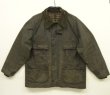 画像1: 80'S BARBOUR 3クレスト "4POCKET BEDALE" オイルドジャケット NAVY イングランド製 (VINTAGE)