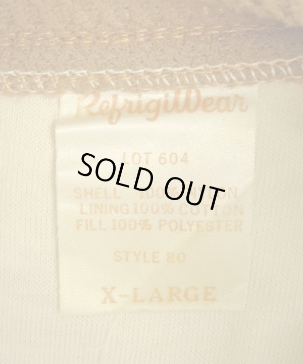 画像3: 60'S REFRIGI WEAR 中綿入り キルティングジャケット CONMATICジップ USA製 (VINTAGE)