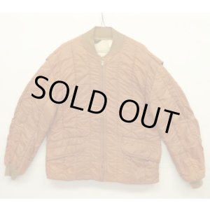 画像: 60'S REFRIGI WEAR 中綿入り キルティングジャケット CONMATICジップ USA製 (VINTAGE)