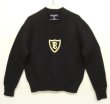 画像1: 90'S RALPH LAUREN "POLO SPORT" メリノウール Vネック セーター ブラック (VINTAGE)