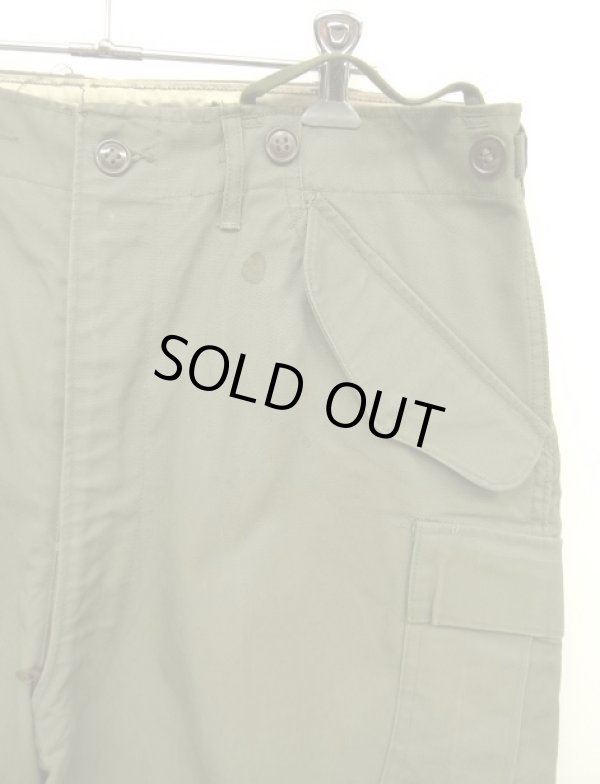 画像5: 50'S アメリカ軍 US ARMY "キャンバス" M-51 フィールドパンツ M-R (VINTAGE)