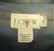 画像2: 90'S J.CREW 旧タグ レーヨン混 長袖シャツ オンブレチェック ポルトガル製 (VINTAGE)