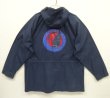 画像4: 90'S RALPH LAUREN バックプリント入り コットン デッキパーカー ネイビー (VINTAGE)