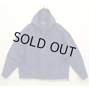 画像: 90'S RALPH LAUREN コットン デッキパーカー ネイビー (VINTAGE)