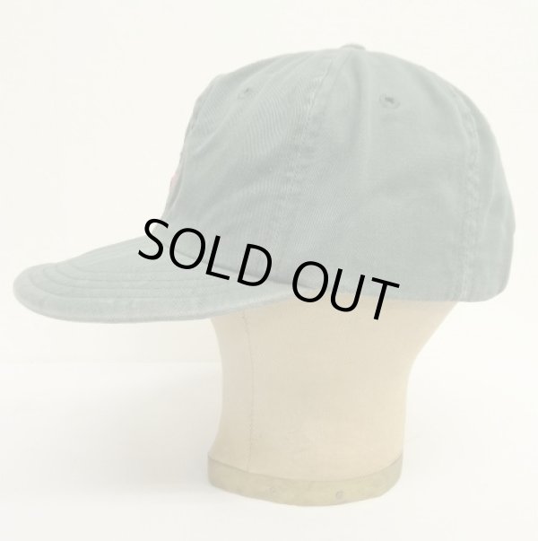 画像3: 90'S RALPH LAUREN エンブレムロゴ ベースボールキャップ グリーン USA製 (VINTAGE)