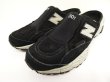 画像1: NEW BALANCE 801 "ALL TERRAIN" スウェード スリッポン BLACK (USED)