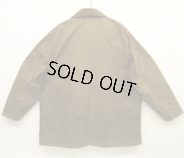 画像4: 90'S BARBOUR 3クレスト 旧タグ "MOORLAND" オイルドジャケット ブラウン イングランド製 (VINTAGE)