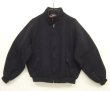 画像1: 80'S BARACUTA G9 ウール ハリントンジャケット AEROジップ ダークネイビー イングランド製 (VINTAGE)