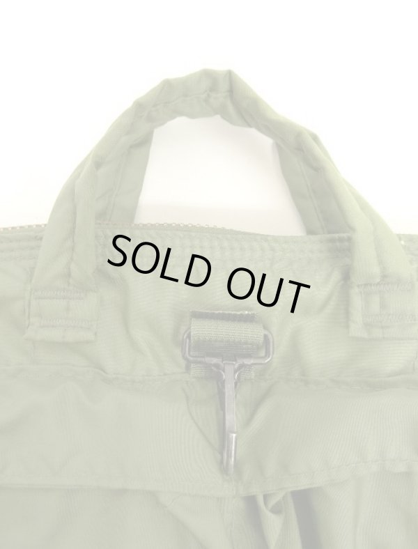 画像2: 80'S アメリカ軍 USAF フライヤーズ ヘルメットバッグ YKKブラスジップ (VINTAGE)