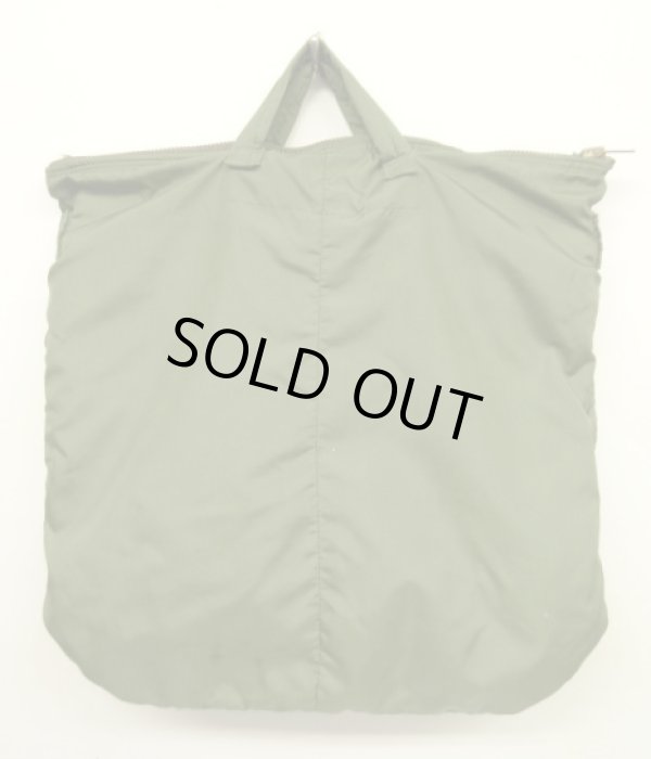 画像6: 80'S アメリカ軍 USAF フライヤーズ ヘルメットバッグ YKKブラスジップ (VINTAGE)