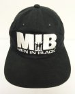 画像2: 90'S MEN IN BLACK x RAY-BAN オフィシャル ロゴ刺繍 ベースボールキャップ ブラック (VINTAGE)
