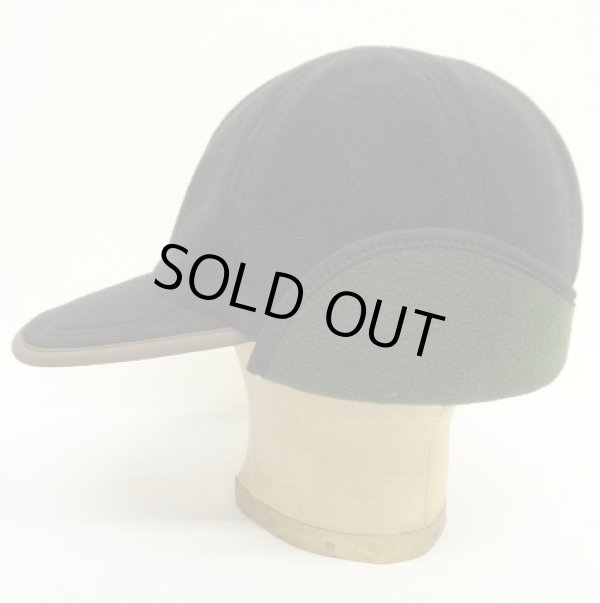 画像6: 90'S LANDS' END 耳当て付き フリースキャップ ブラック USA製 (VINTAGE)