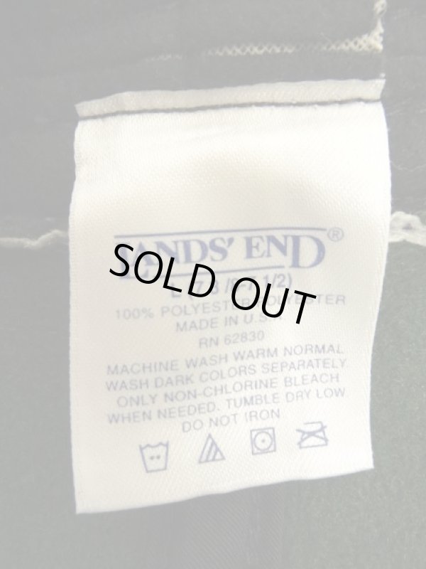 画像3: 90'S LANDS' END 耳当て付き フリースキャップ ブラック USA製 (VINTAGE)