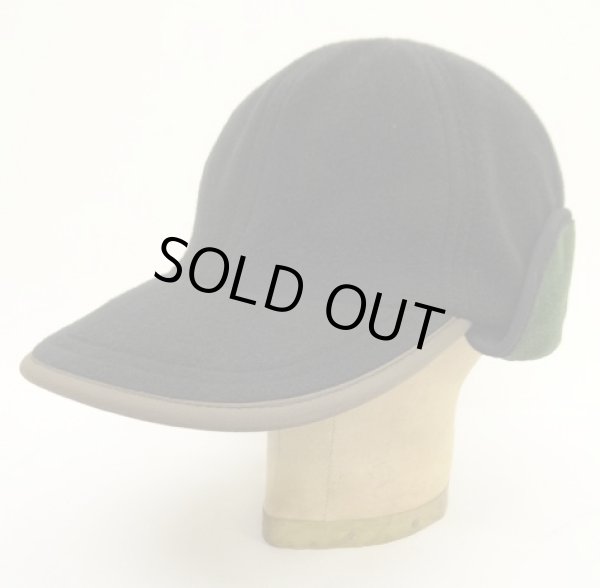 画像2: 90'S LANDS' END 耳当て付き フリースキャップ ブラック USA製 (VINTAGE)