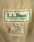 画像2: 80'S LL Bean "THINSULATE入り" レザー ドリズラージャケット ベージュ TALONジップ USA製 (VINTAGE)