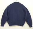 画像3: 80'S LL Bean アルパカ混 ドライバーズニット インディゴ USA製 (VINTAGE)
