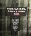 画像2: 00'S RALPH LAUREN "POLO JEANS" フランネル オープンカラーシャツ チェック柄 (VINTAGE)